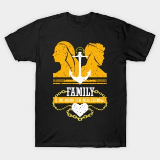 family is the anchor that holds essential orange T-Shirt